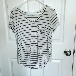 Black and white stripped t-shirt never worn